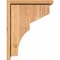 Ekena Millwork Monterey Smooth Corbel w/Backplate, Western Red Cedar, 7 1/2"W x 14"D x 18"H COR08X14X18MON01SWR - alternate 3